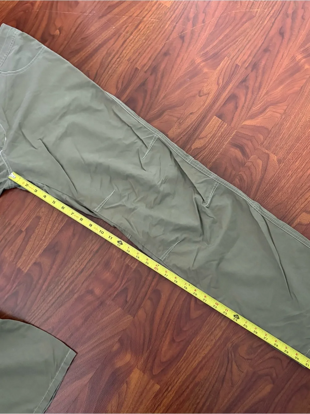 KUHL Pants Mens 34x31 Tan Khaki Kuhldry Hiking Outdoor Cargo Utility Straight